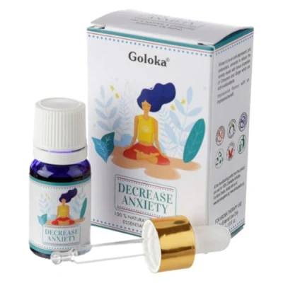 Afbeelding van Goloka Mix Etherische olie Angst verminderen Natuurlijke Flesje 10 ml