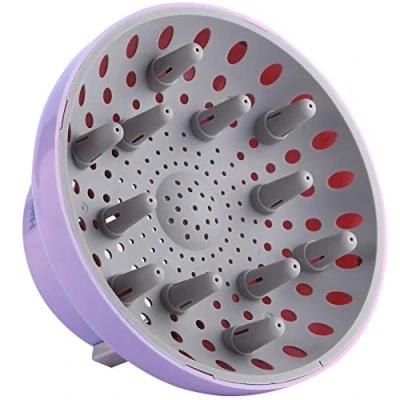 Afbeelding van Hairizone Universele Haar Diffuser Aanpasbaar voor Blow Dryers met D = 4,3 tot 6,6 cm Krullend of Golvend Haar, Lavendel