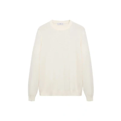 Afbeelding van MANGO MAN Trui &#039;AVENA&#039; lichtbeige