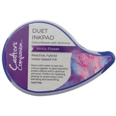 Afbeelding van CC Duet Inkpad ColourBloom Shimmer Arctic Flower