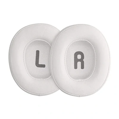 Afbeelding van kwmobile 2x oorkussens geschikt voor JBL Tune 700BT / 700BTNC 750BT 750BTNC Earpads koptelefoon in wit
