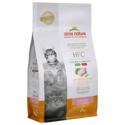 Afbeelding van Almo Nature Hfc Kitten Kip Kattenvoer 1.2 kg