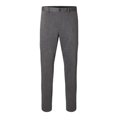 Afbeelding van SELECTED HOMME slim fit pantalon SLHSLIM AITOR grijs
