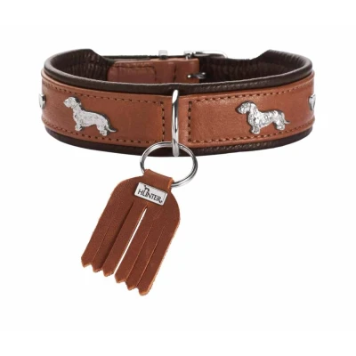 Afbeelding van Hunter Teckel Halsband München Cognac