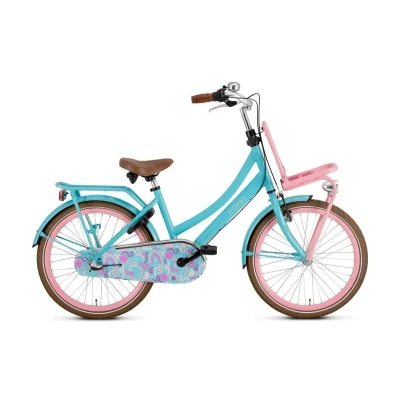 Afbeelding van Popal Kinderfiets Daily Dutch Basic Plus 22 Mint roze
