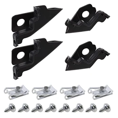 Afbeelding van Auto Koplamp Reparatie Kit Beugel Clip Inludes Schroef en Pakking Voorlamp Set 6R0998225 6R0998226 Compatibel met VW Polo 2009 2017