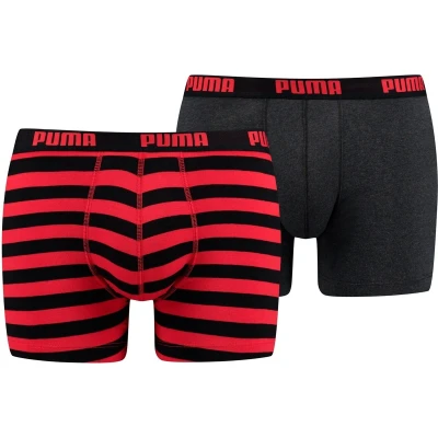 Afbeelding van Puma Stripe 1515 Boxer 2P Ondergoed Heren