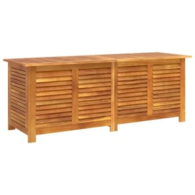Afbeelding van Tuinbox met jaloezien 150x50x56 cm massief acaciahout