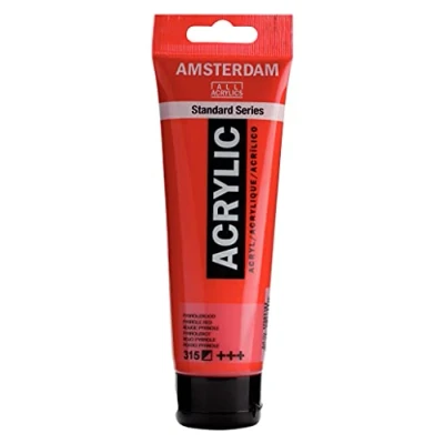 Afbeelding van Acryl Amsterdam Rojo Pyrrrrole 120 ml