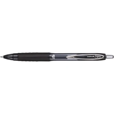 Afbeelding van Uni Ball Rollerball Signo UMN 207E Gelinkt, zwart, 0,7 mm, 12 stuks