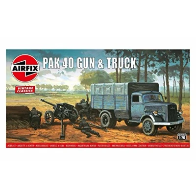 Afbeelding van Airfix Opel Blitz &amp; Pak 40 Gun (4/19) * (Af02315v) modelbouwsets, hobbybouwspeelgoed voor kinderen, modelverf en accessoires