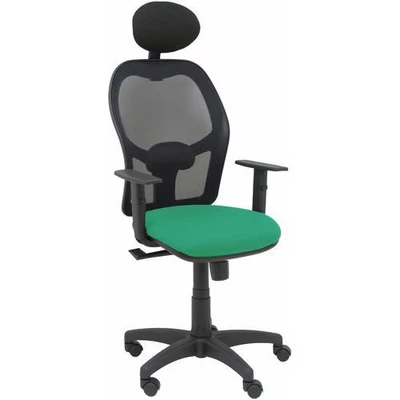 Afbeelding van Bureaustoel met hoofdsteun P&amp;C B10CRNC Smaragdgroen