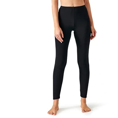 Afbeelding van Damart Fijn geribde legging Thermolactyl Sensitive Dames Zwart 50 52