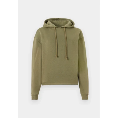 Afbeelding van Pieces Pcchilli Hoodie Hoodie, Dames, Maat: Large, Deep lichen green