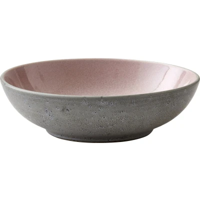 Afbeelding van Pastabord Schaal Bitz Grey Light Pink 20 cm