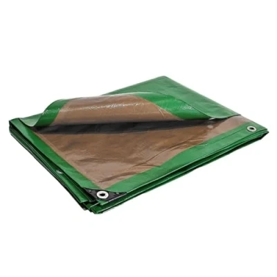 Afbeelding van Pergolahoes 3x5 m groen en bruin TECPLAST HQ250PR Hoge prestaties Waterdicht pergoladoek of prieel voor terras