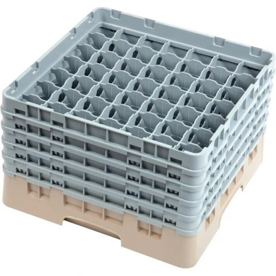 Afbeelding van Cambro Camrack Vaatwaskorf Met 49 Compartimenten Max. Glashoogte 25,7cm DW562