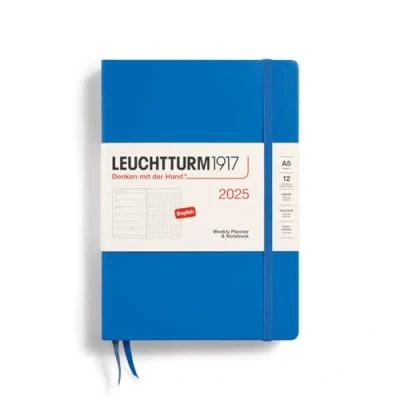 Afbeelding van LEUCHTTURM1917 370665 weekkalender &amp; notitieboek gestippeld medium (A5) 2025, Sky, Engels