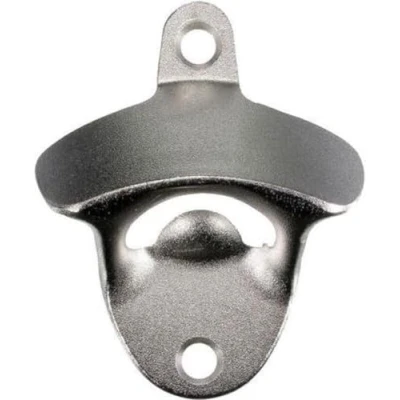 Afbeelding van *** Flessenopener Bier opener Muur Fles Wand Flesopener Zilver van Heble®