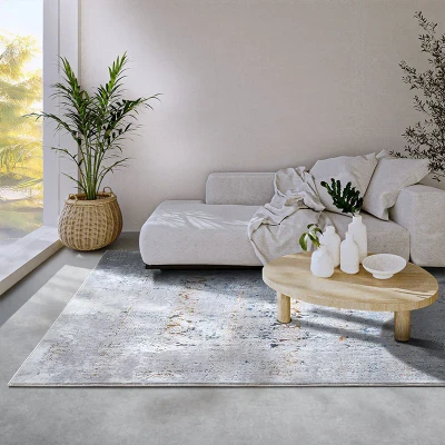 Afbeelding van Vloerkleed Wendelin 190x280cm Creme Industrieel 123vloerkleed.nl is de online webshop voor vloerkleden en woonaccessoires.