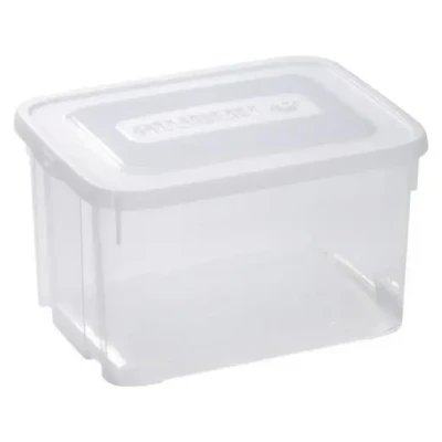Afbeelding van Allibert Handy Opbergbox 12L Click deksel Transparant
