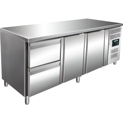 Afbeelding van Geforceerde koelwerkbank Kylja 3110 TN 2 deurs en lades (H)89/95x(B)179,5x(D)70