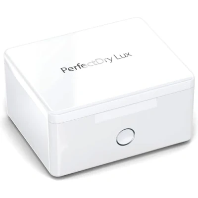 Afbeelding van Audinell PerfectDry Lux Elektronische Droogdoos voor Hoortoestellen met UV C Lamp Verwijdert Vocht en Vuil Temperatuurcontrole Ontvochtiger Droogbox Gehoorapparaten