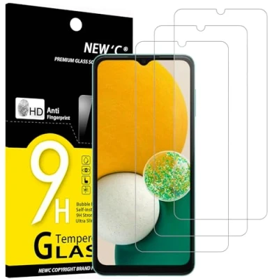 Afbeelding van NEW&#039;C 3 Stuks, Screen Protector voor Samsung Galaxy A13 4G / 5G, Gehard Glass Schermbeschermer Film 0.33 mm ultra transparant, resistent