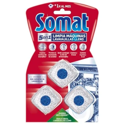 Afbeelding van Somat Reinigingstabletten 3 doseringen.