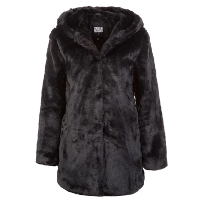 Afbeelding van Urban Classics Mantel, Dames, Maat: XS, Black