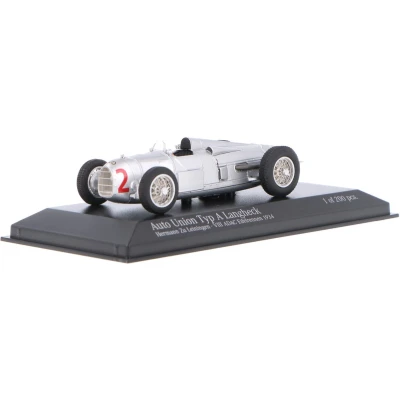 Afbeelding van Auto Union Typ A Langheck #2 VIII ADAC Eifelrennen 1934 1:43 Minichamps