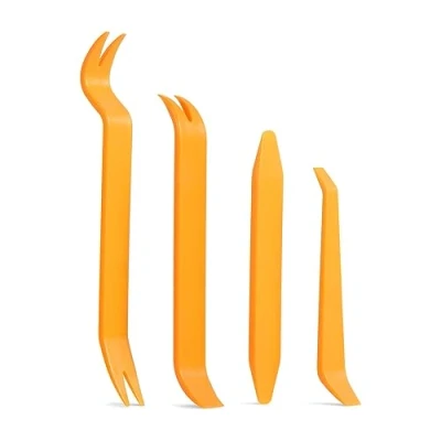 Afbeelding van Diboniur gereedschap voor het verwijderen van autobekleding, set 4 hard plastic auto, radio, audio, binnenbekleding, dashboard, dashboard
