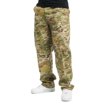 Afbeelding van Brandit HIGH NECK Sweater, Heren, Maat: Large, Tactical camo