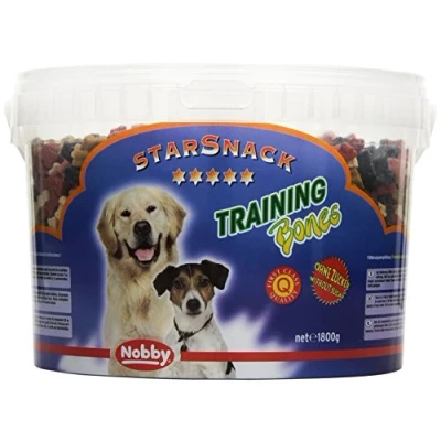 Afbeelding van Nobby starsnack training bones emmer 2 st à 1800 grAM