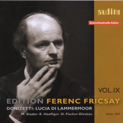 Afbeelding van RIAS Symphonie Orchester &amp; Kammerchor, Ferenc Fricsay Edition Vol. IX G. Donizetti: Lucia di Lammermoor (2 CD)