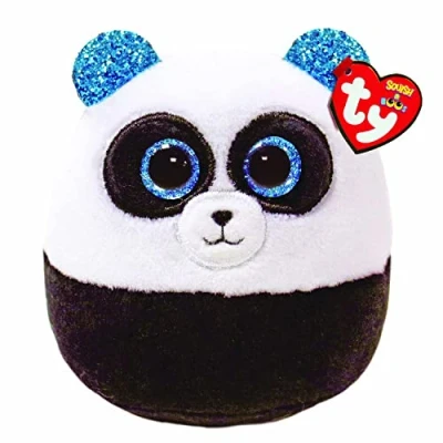 Afbeelding van Ty Squish A Boo Knuffelkussen Panda Bamboo 8 Cm