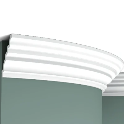 Afbeelding van Kroonlijst Orac Decor C326F LUXXUS MANOIR Sierlijst Lijstwerk tijdeloos klassieke stijl wit 2 m