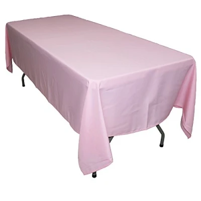 Afbeelding van KaitatsuSen Rechthoekig Polyester Stof Tafelkleed, Roze, 150x300 cm