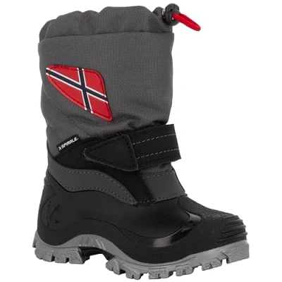 Afbeelding van Spirale Morten, Kindersneeuwlaarzen, Waterdicht, Antislip Rubberen Zool, Warme Voering, Grijs, 33 EU