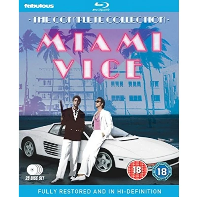 Afbeelding van Miami Vice Complete Collection Blu Ray (import)