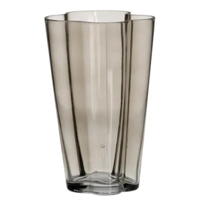 Afbeelding van Vaas Grijs Kristal 15,5 x 15 25 cm