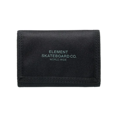 Afbeelding van Element Dreifach Faltbares Portemonnee, Heren, Maat: One Size, Black
