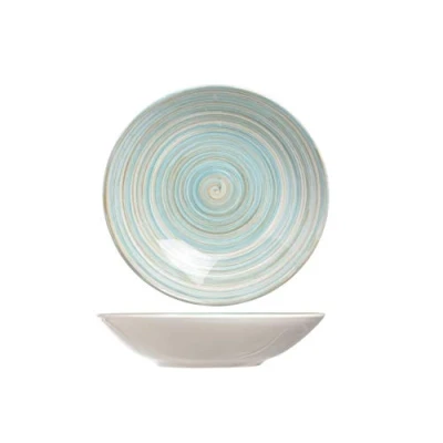 Afbeelding van Cosy &amp; Trendy Dinerbord Turbolino diep blauw aardewerk 21 cm