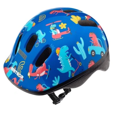Afbeelding van Meteor Fietshelm MV6 2 XS 44 48 cm Dinocars