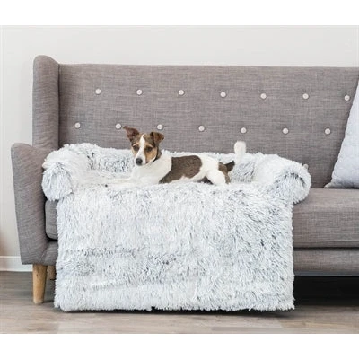 Afbeelding van Trixie Sofa Bed Harvey Meubelbeschermer Hoekig Wit / Zwart 70X90 CM (410528)
