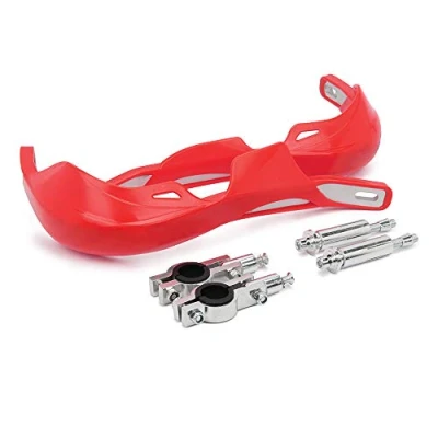 Afbeelding van Handbescherming motorfiets, handbescherming, motorstuur, 22 mm tot 28 mm, voor Ron ATV Pit Bike Off Road Motocross Enduro MX rood