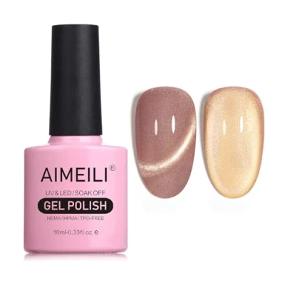 Afbeelding van AIMEILI Hema Free Cat Eye Gel Nagellak UV LED Gellack Soak Off Vegan Cruelty Polish 10ml (720)