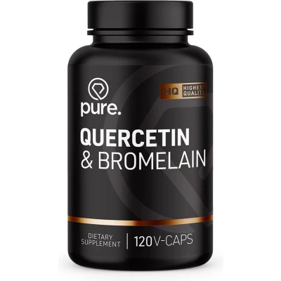 Afbeelding van Quercetin &amp; Bromelain 120v caps