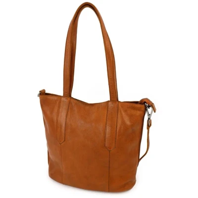 Afbeelding van Bear Design Leren Shopper Cognac