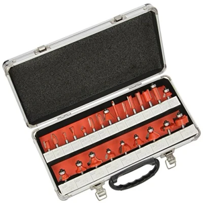 Afbeelding van Silverline 24 delige 1/4&quot; TCT frees bit set
